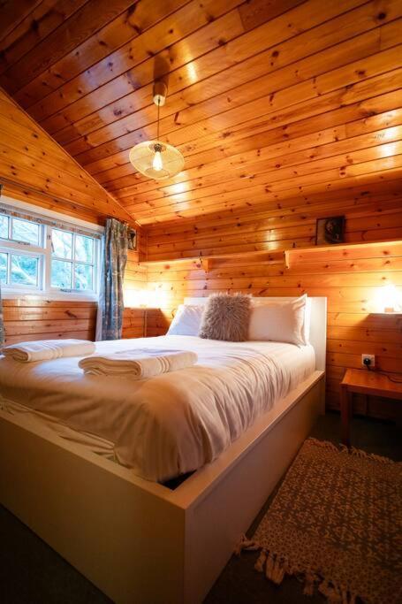 Cozy Norwegian Style Log Cabin In Rural Snowdonia - 2 Bedrooms & Parking By Seren Short Stays Ffestiniog ภายนอก รูปภาพ