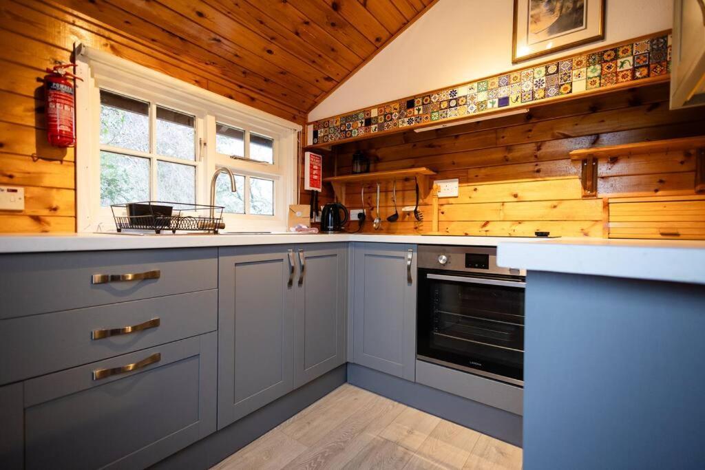 Cozy Norwegian Style Log Cabin In Rural Snowdonia - 2 Bedrooms & Parking By Seren Short Stays Ffestiniog ภายนอก รูปภาพ